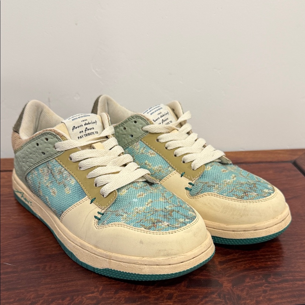 Galartsy Van Gogh Almond Blossoms inspired sneakers
